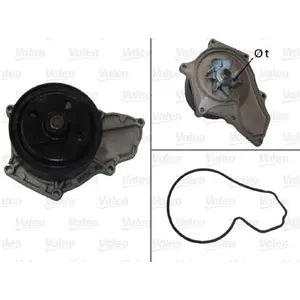 VALEO Pompe à eau pour HONDA: CR-V, FR-V, Civic, Accord (Ref: 506878) pas cher