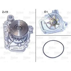Comparateur de prix : VALEO Pompe à eau pour HONDA: Civic, Stream, FR-V (Ref: 506811)