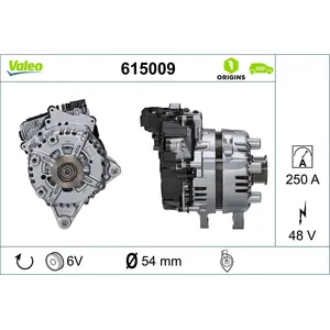 Alterno-démarreur VALEO ORIGINS 48V IBSG VALEO 615009 pas cher