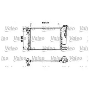Radiateur refroidissement moteur VALEO 730630 - Réf. 730630 pas cher