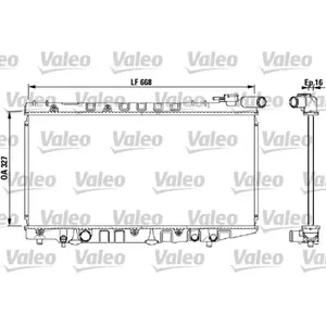Radiateur De Refroidissement Valeo 731106 pas cher