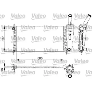 Radiateur, refroidissement moteur VALEO 732578 pas cher