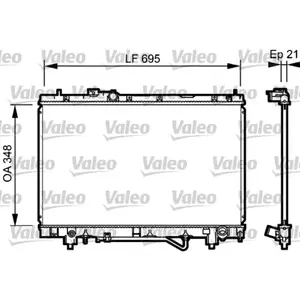 Radiateur, refroidissement moteur VALEO 732420 pas cher