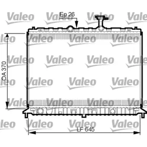 Radiateur, refroidissement moteur VALEO 735501 pas cher
