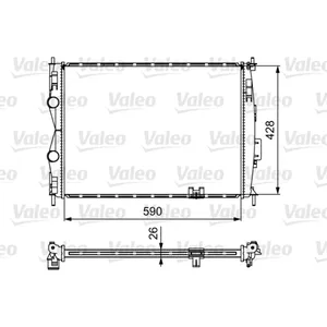 Radiateur, refroidissement moteur VALEO 735116 pas cher