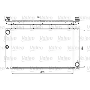 Comparateur de prix : Radiateur, refroidissement moteur VALEO 735475