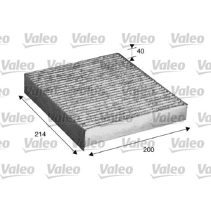 VALEO Filtre d'habitacle pour ALFA ROMEO: Spider, 159, Brera (Ref: 715533) pas cher