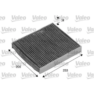 Comparateur de prix : Filtre d'habitacle (filtre à pollen) VALEO 715511
