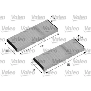 Comparateur de prix : VALEO Filtre d'habitacle pour AUDI: A6, RS6, S6 (Ref: 715500)
