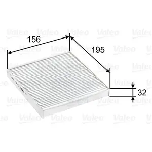 Comparateur de prix : Filtre, air de l'habitacle CLIMFILTER COMFORT VALEO, par ex. pour Daihatsu
