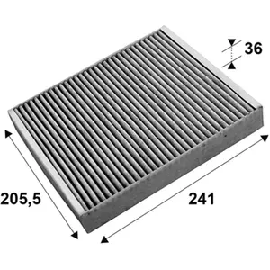 Comparateur de prix : Filtre d'habitacle (filtre à pollen) VALEO 715659
