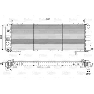 VALEO Radiateur, Refroidissement du moteur 701574 pas cher