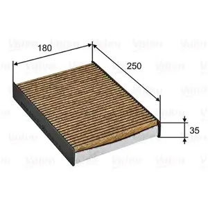 Filtre d'habitacle VALEO 701032 - Réf. 701032 pas cher