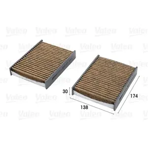 VALEO Filtre d'habitacle pour ALFA ROMEO: 147, 156, GT (Ref: 701017) pas cher