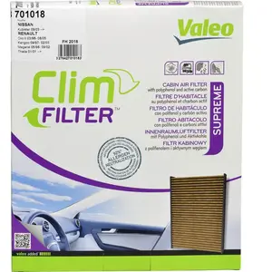 Filtre, air de l'habitacle CLIMFILTER SUPREME 701018 Valeo 701018 pas cher