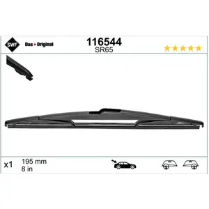 Valeo Essuie-Glace 116544 Swf Lexus; Toyota Swf 116544 pas cher