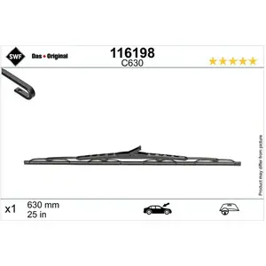Balai D'Essuie-Glace 116198 Swf Mercedes-Benz Swf 116198 pas cher