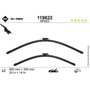 Balai D'Essuie-Glace 119622 Swf Mg Swf 119622 pas cher