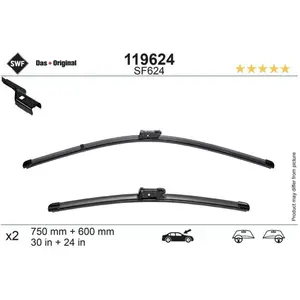 Comparateur de prix : Balai D'Essuie-Glace 119624 Swf Nissan; Renault Swf 119624