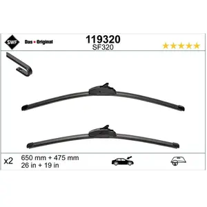 Lame D'Essuie-Glace 119320 Swf Nissan Swf 119320 pas cher