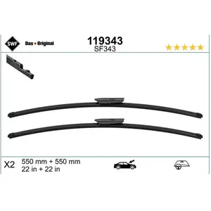 Balai D'Essuie-Glace 119343 Swf Mercedes-Benz Swf 119343