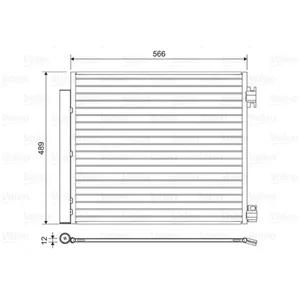 Condensateur for Renault koleos - VALEO - 822559