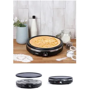 Comparateur de prix : Livoo Crêpière Electrique 38cm 1350W Antiadhésif Voyants Fond antidéra...