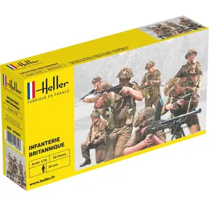 Comparateur de prix : Heller Heller - 49604 - Figurine - Infanterie Britannique-Heller