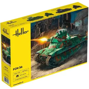 Maquette Heller FCM36 1/35 - Maquette militaire - 1000303220 Vendu paramazon