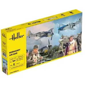 Maquette Heller Guerre aérienne de Normandie 1/72 - Maquette militaire - 1000503290 pas cher