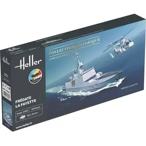Comparateur de prix : Maquette Bâteau : STARTER KIT : Frégate La Fayette in 1:400 Heller