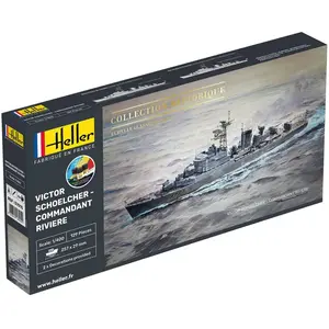 Comparateur de prix : Non communiqué Starter Kit Victor Schoelcher - Commandant Riviere - 1:400e - Heller