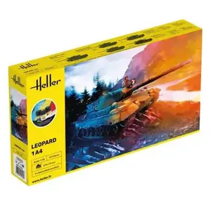 Comparateur de prix : Heller Maquette Char : Starter Kit : Leopard 1a4-Heller