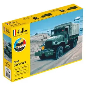Non communiqué Starter Kit Gmc Us-truck - 1:35e - Heller pas cher