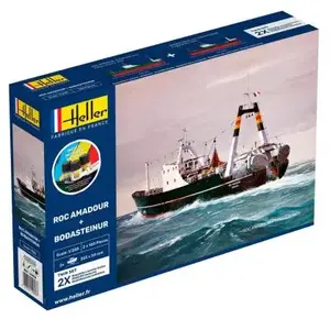 Comparateur de prix : Starter Kit Roc Amadour + Bodasteinur Twinset - 1:200e - Heller
