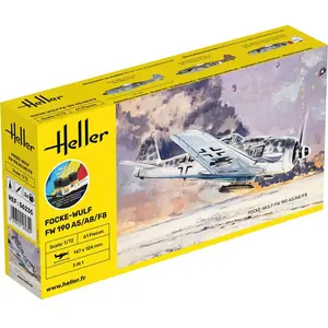 Comparateur de prix : Heller Maquette avion : Starter Kit : Focke-Wulf FW 190 A5/A8/F8