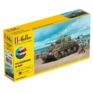 Comparateur de prix : Starter Kit Sherman - 1:72e - Heller