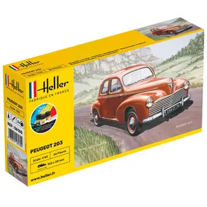Comparateur de prix : Starter Kit Peugeot 203 - 1:43e - Heller