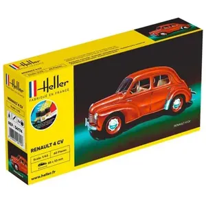 Comparateur de prix : Starter Kit Renault 4 Cv - 1:43e - Heller