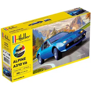 Maquette Peugeot 205 EV 2 kit complet - échelle 1/24 - HELLER 56716