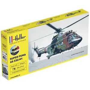 Starter Kit Super Puma As 332 M0 - 1:72e - Heller