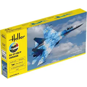 Maquette Heller KIT DE DÉMARRAGE SU-27 UB/P Ukraine 1/72 - Maquette d'avion - 1000563710 pas cher