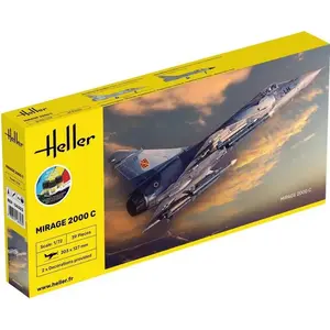Comparateur de prix : Maquette Heller KIT DE DEMARRAGE Mirage 2000 C 1/72 - Maquette d'avion  - 1000563030 