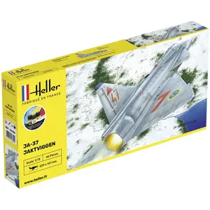 Comparateur de prix : Starter Kit Ja-37 Jaktviggen - 1:72e - Heller