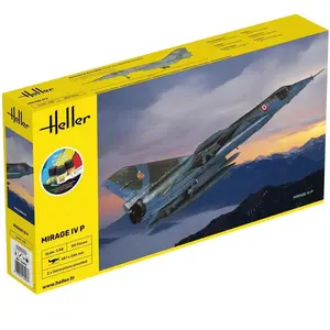 Comparateur de prix : Maquette Heller KIT DE DÉMARRAGE Mirage IV P  1/48  - Maquette d'avion  - 1000564930 