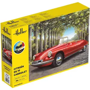 HELLER - 1-16 STARTER KIT CITROEN DS 19 CABRIOLET (9-23) * 56796