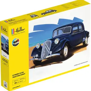 Comparateur de prix : Heller Maquette de voiture : Starter kit : Citroen 15 SIX Traction Avant