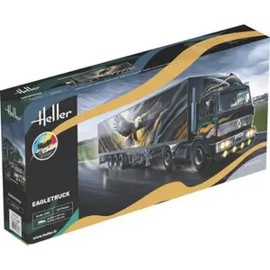 Heller Maquette Camion : STARTER KIT : Eagletruck in 1:24 pas cher