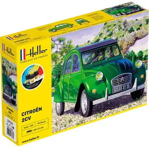 Maquette camion Estafette Highroof 1:24 - Starter Kit - Heller 56740