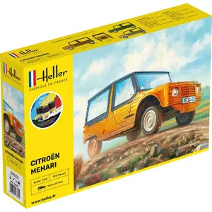 Starter Kit Citroen Mehari (version 1) - 1:24e - Heller